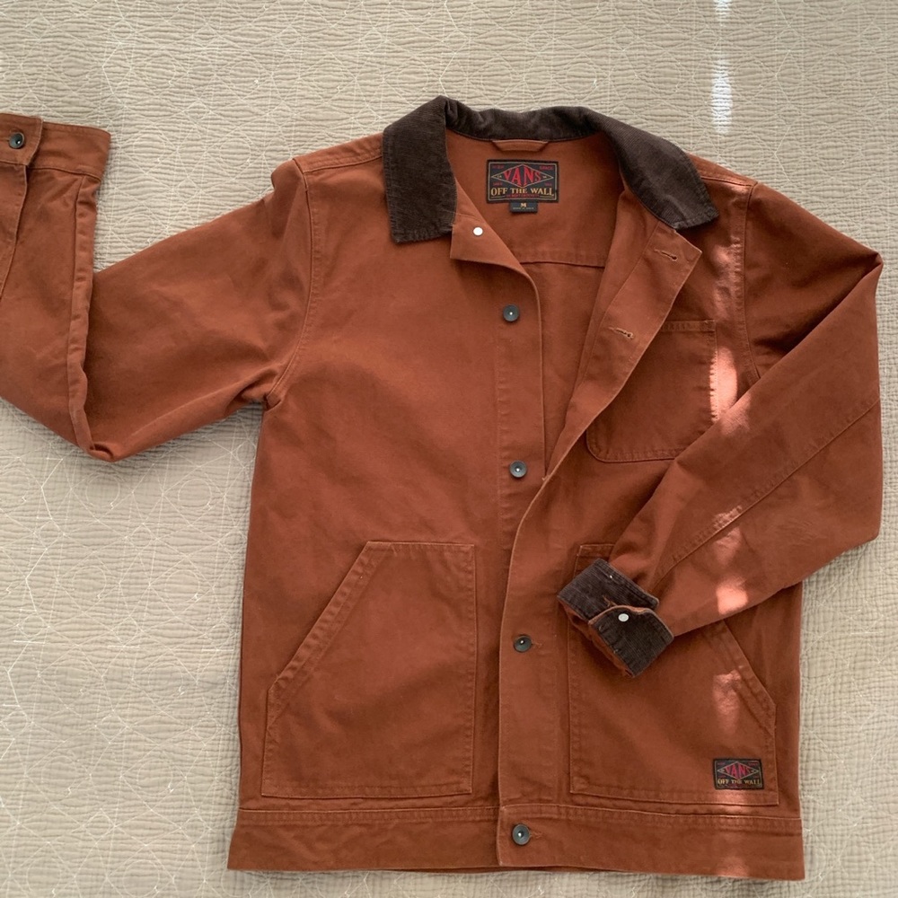 Vans off the Wall Sturdy Brown Utility Jacket